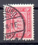 Dinamarca Servicio Año 1875/02 Nº Yvert 8 (o)