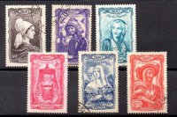 Francia A&ntilde;o 1943 N&ordm; Yvert 593/98 (o)