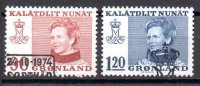 Groenlandia Año 1974 Nº 78/79 (o)