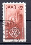 Sarre Año 1955 Nº Michel 358 (o)