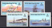 Sellos de Barcos Territorios Britanicos Oceano Indico Nº 114/17 (**)