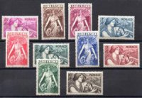 Monaco A&ntilde;o 1941 N&ordm; Yvert 215/24 (**)&nbsp;