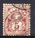 Suiza A&Ntilde;o 1882/99 N&ordm; 65 (o9