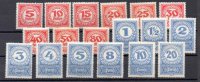 Austria Taxas Nº Yvert 75/92 (*)