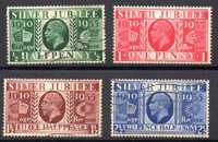 Inglaterra A&ntilde;o 1935 N&ordm; Yvert 201/04 (o)