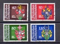 Liechtenstein A&ntilde;o 1980 N&ordm; Yvert 684/87 (o)