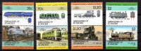Sello de Ferrocarriles Tuvalu Nº 432/39 (**)