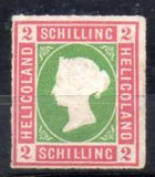 Vieja Alemania Helgoland Nº Michel 3 (*)