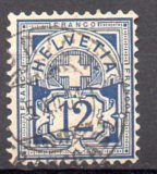 Suiza A&ntilde;o 1894 N&ordm; Zumstein 61B (o)