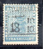 Suecia Año 1855 Nº Yvert 2 (o)