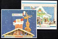 Sellos de Disney Guyana N&ordm; 79/80 (**)