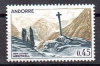 Andorra Francesa Año 1970 Nº Yvert 204 (**)