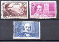 Francia A&ntilde;o 1940 N&ordm; Yvert 462/64 (o)