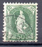 Suiza A&ntilde;o 1906/07 N&ordm; Yvert 97 (o)