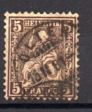 Suiza Ano 1862 N&ordm; 35 (o)