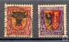 Suiza Año 1918 Nº Yvertr 168/69 (o)
