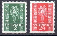 Austria Año 1937 Nº Yvert 515/16 (*)