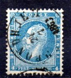 Noruega Año 1856 Nº Yvert 4 (o)