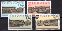 Islas Feroe Año 1980 Nº Yvert 49/52 (o)