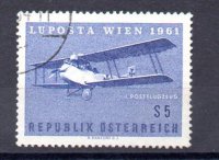 Austria A&eacute;reo N&ordm; Yvert 62 (o)