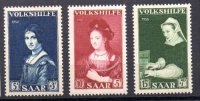 Sarre Año 1956 Nº Michel 376/78 (*)