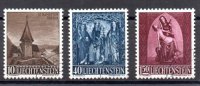 Liechtenstein A&ntilde;o 1957 N&ordm; Yvert &nbsp;324/26 (o)