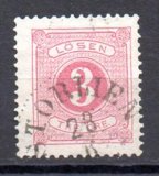 Suecia Tasas Año1874 Nº Yvert 2A (o)