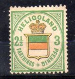 Vieja Alemania Helgoland Nº Michel 17 (*)