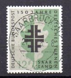 Sarre Año 1958 Nº Michel 437 (o)