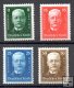 Alemania Imperio Nº Yvert 394/397  Nº Michel 403/06 (**)