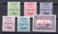  Selo de Eupen y Malmedy Año 1920 Nº Michel 1/7 (**) Falta Nº 6 Se vende tambíen suelto