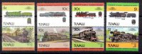 Sello de Ferrocarriles Tuvalu Nº 299/06 (**)