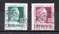 Wurttemberg Nº Michel 47/48 (o)