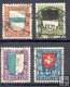 Suiza Año 1922 Nº Yvert 188-91 (o)