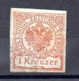 Austria Tasas Periódicos Nº Yvert 8 (*)