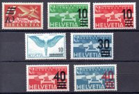 Suiza A&ntilde;o 1935/38 N&ordm; 19/25 (*)