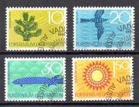 Liechtenstein A&ntilde;o 1966 N&ordm; Yvert 408/11 (o)
