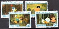 Sellos de Disney St. Vicent Nº 1406/09 (**)