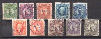 Suecia Año 1910-19 Nº Yvert 62/72 (o) Catalogo 22.50€