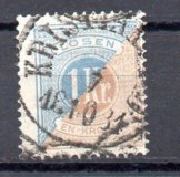 Suecia Tasas Año 1874 Nº Yvert 10B (o)