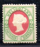 Vieja Alemania Helgoland Nº Michel 12 (*)