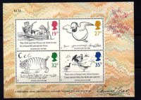 Inglaterra Hoja A&ntilde;o 1988 N&ordm; Yvert 4 (**)