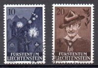 Liechtenstein A&ntilde;o 1957 N&ordm; Yvert 322/23 (o)