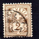 Suiza A&ntilde;o 1894 N&ordm; Zumstein 58B (o)