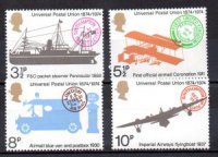 Inglaterra A&ntilde;o 1974 N&ordm; Yvert 725/28 (**)