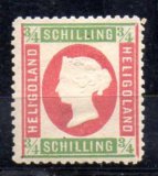 Vieja alemania Helgoland Nº Michel 9 (*)