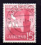 Sarre Año 1957 Nº Michel 435 (o)