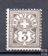 Suiza Año 1905/07 Nº 101 (*)