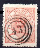 Dinamarca Año 1864 Nº Yvert 13 (o)