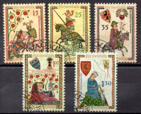 Liechtenstein A&ntilde;o 1961 N&ordm; Yvert 359/63 (o)